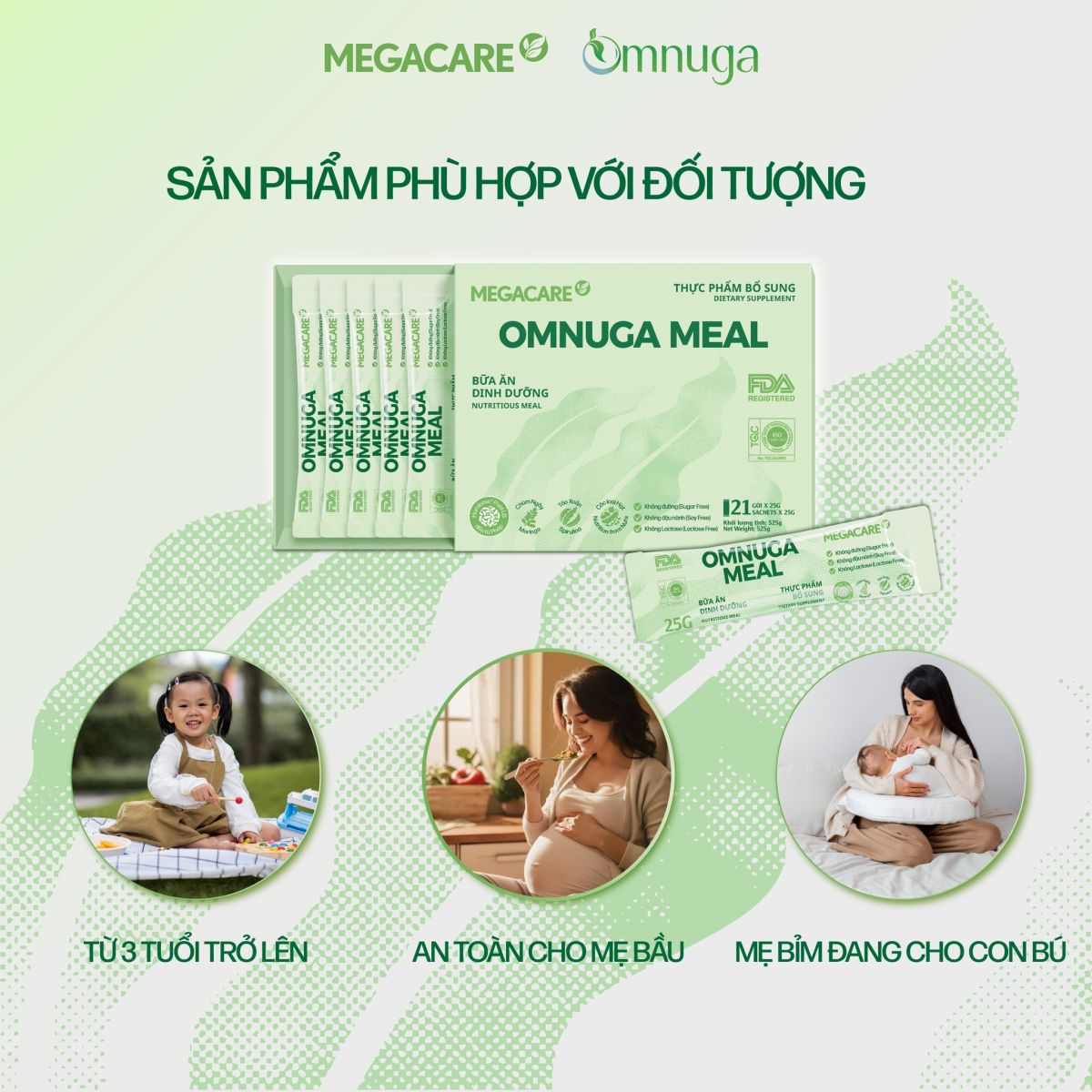 Bữa ăn dinh dưỡng Omnuga Meal