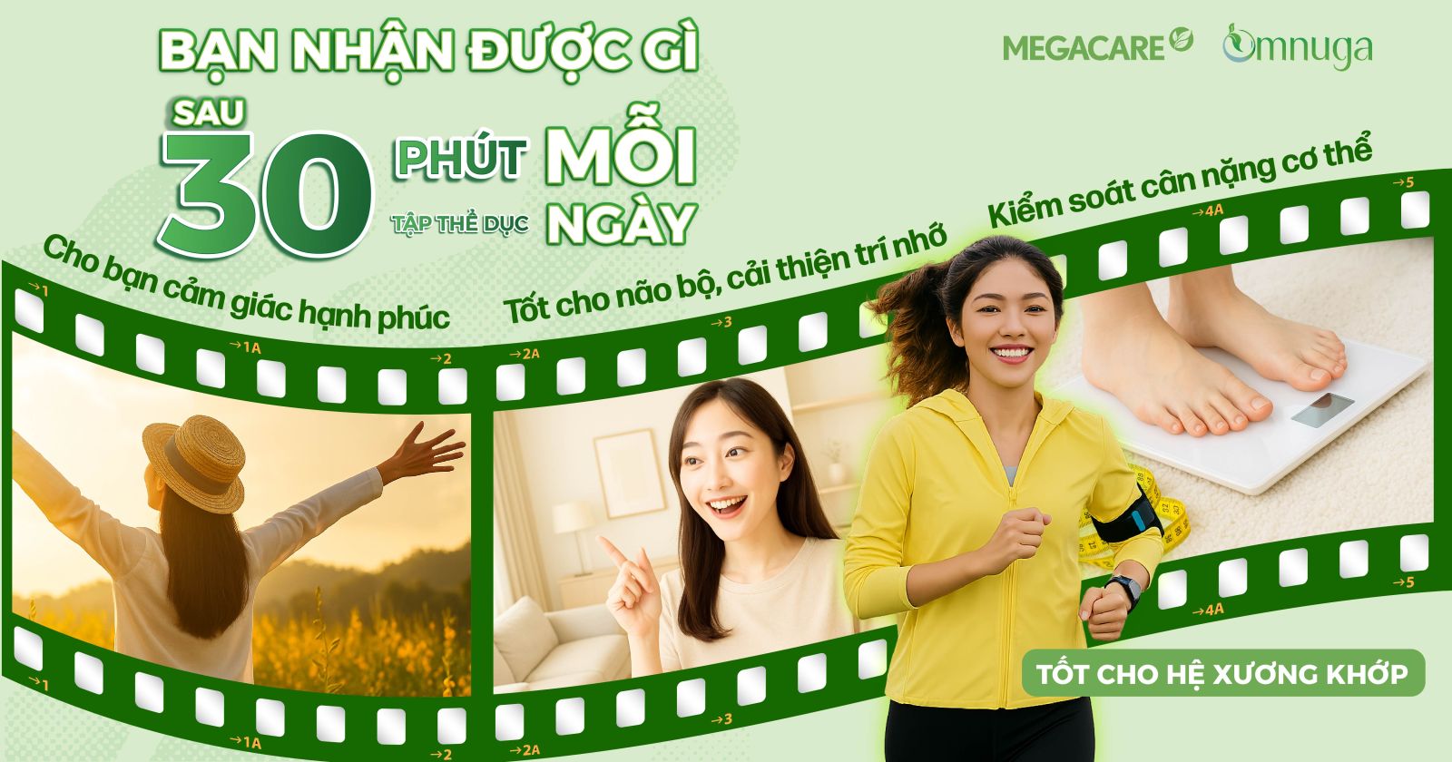 30 phút tập thể dục mỗi ngày: Bí quyết cải thiện tiêu hóa, tinh thần và vóc dáng