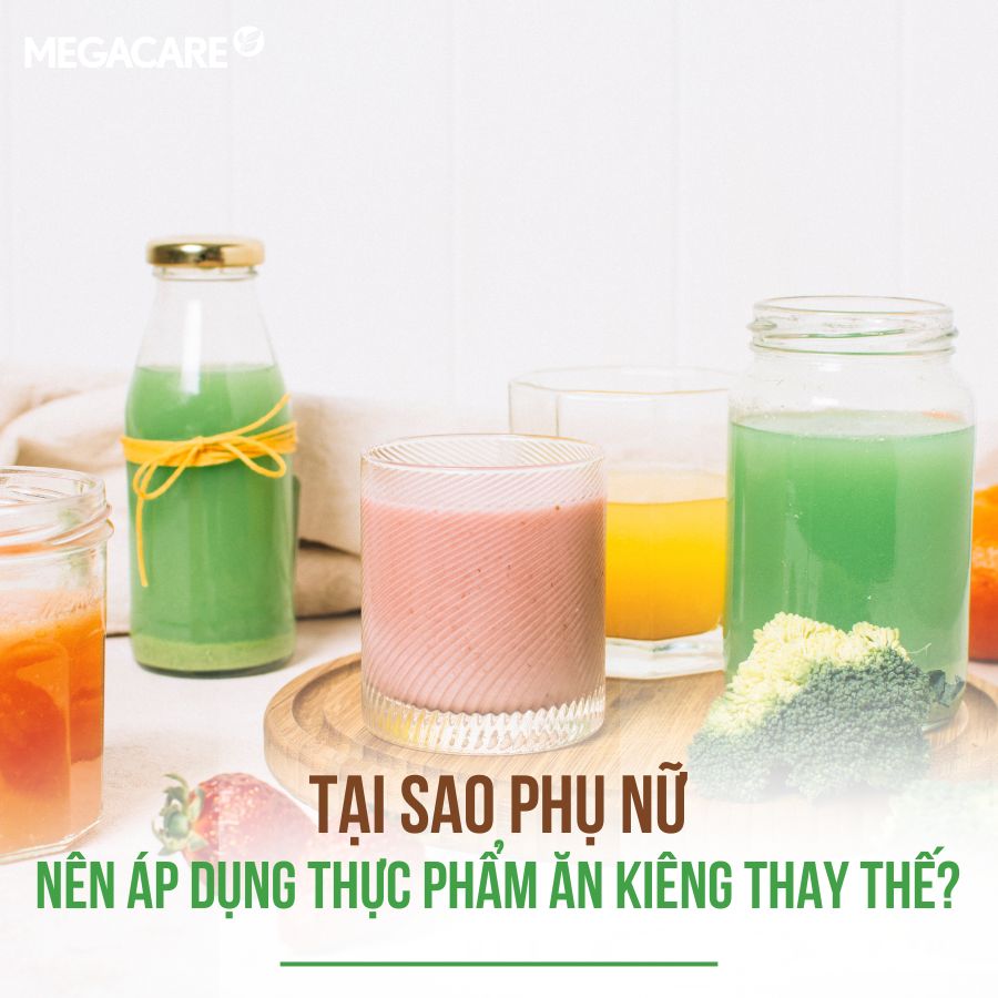 Tại sao phụ nữ nên áp dụng thực phẩm ăn kiêng thay thế?
